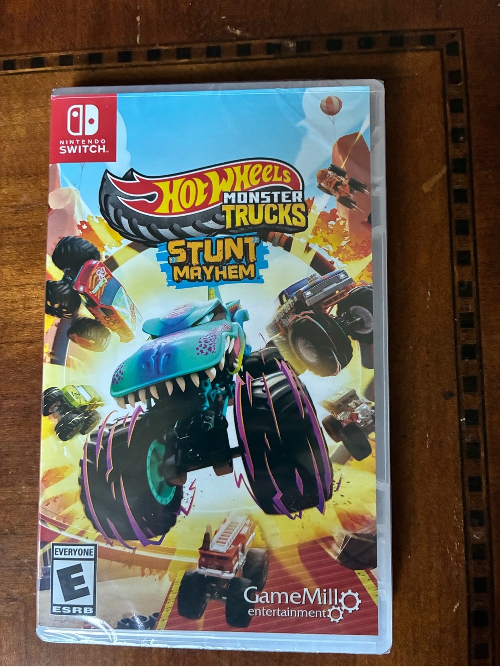 Nintendo Switch Hot Wheels Monster Trucks: Stunt Mayhem — Teal, Purple, Black